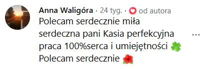 Opinia klientki 11 – makijaż permanentny Kraków