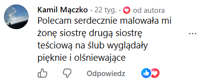 Opinia klientki 42 – makijaż permanentny Kraków
